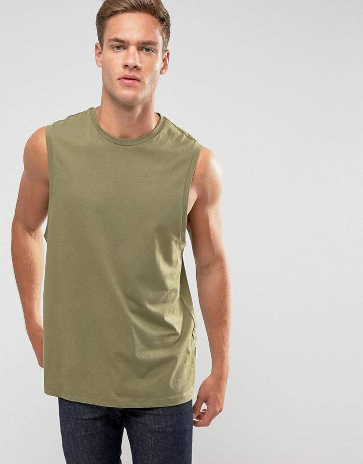 Ldn Dnm Tank - Green