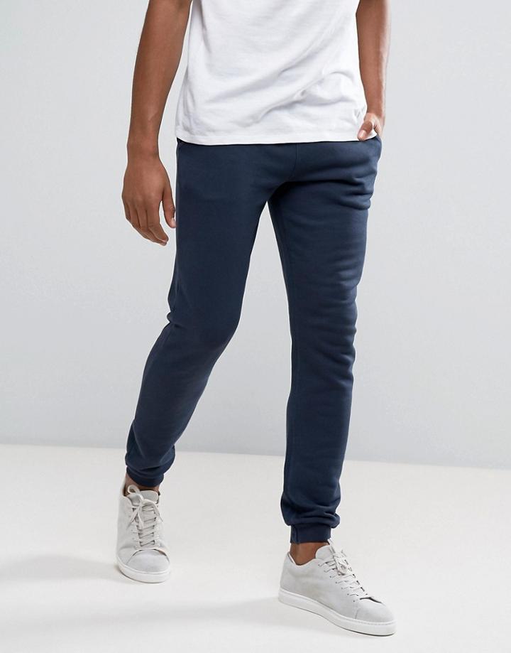 Farah Shalden Slim Fit Sweatpant In Navy - Navy