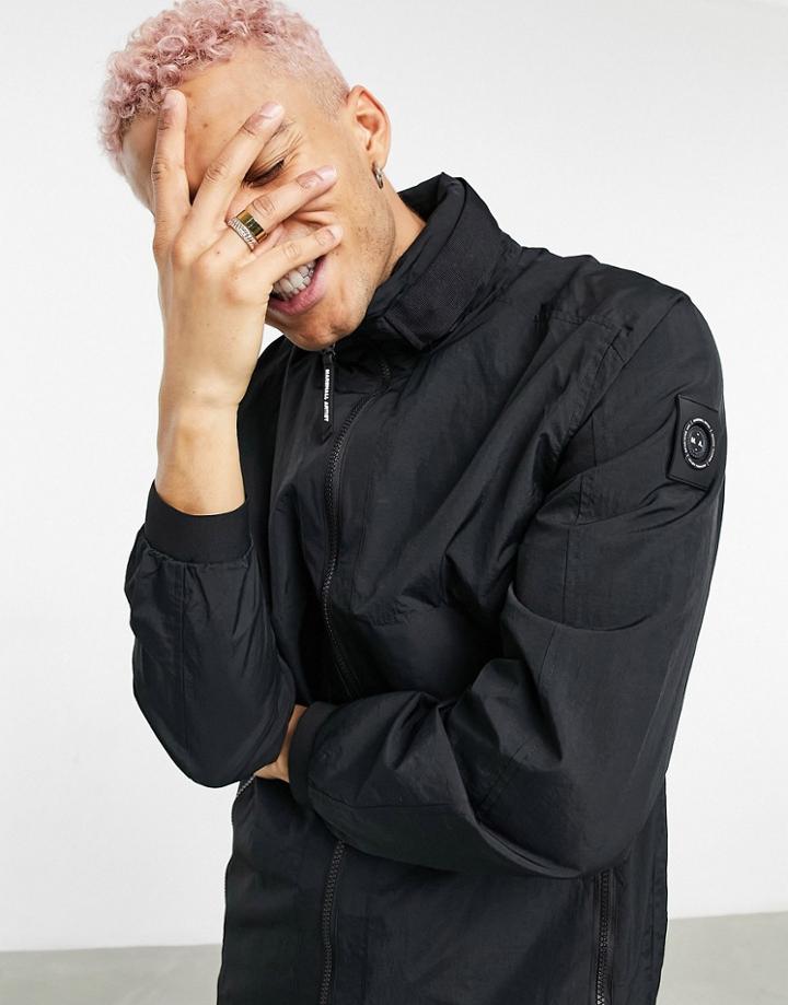 Marshall Artist Acier Longline Technical Jacket In Black
