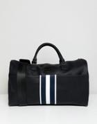 Peter Werth Stripe Webbing Carryall In Black - Black