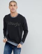 Wrangler 2 Tone Sweatshirt - Black