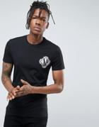 Versace Jeans T-shirt In Black With Logo - Black