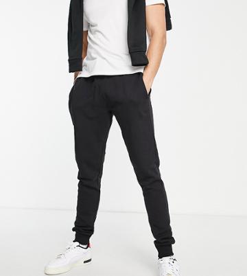 Threadbare Tall Slim Fit Sweatpants In Black