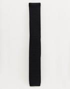Gianni Feraud Knitted Tie-black