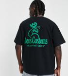 Deus Ex Machina Heavyweights Back Print T-shirt In Black Exclusive To Asos-gray