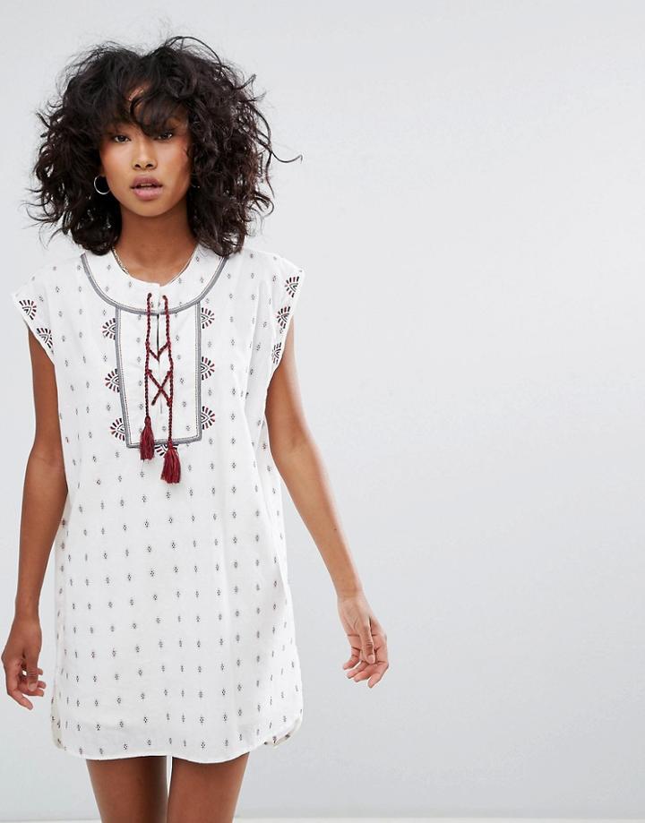D.ra Venice Tunic Dress - White