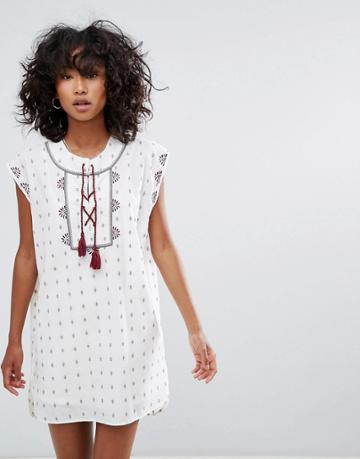 D.ra Venice Tunic Dress - White