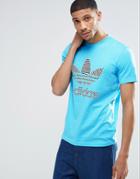 Adidas Originals Nmd Trefoil Fill T-shirt Az1079 - Blue