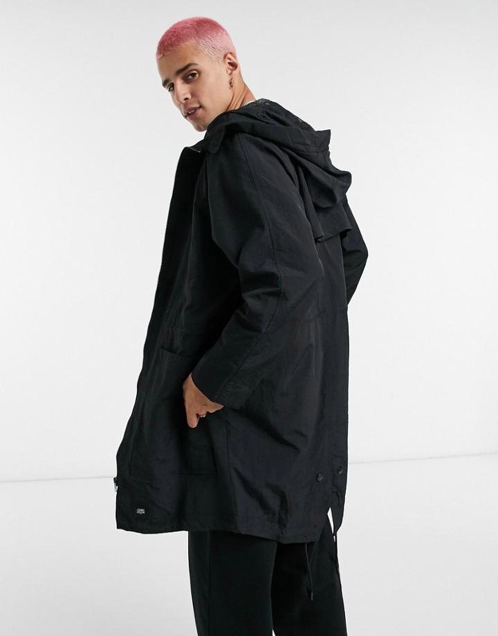 Sixth June Lightweight Rain Jacket In Black