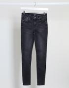 Vero Moda Super Slim Leg Jeans In Black