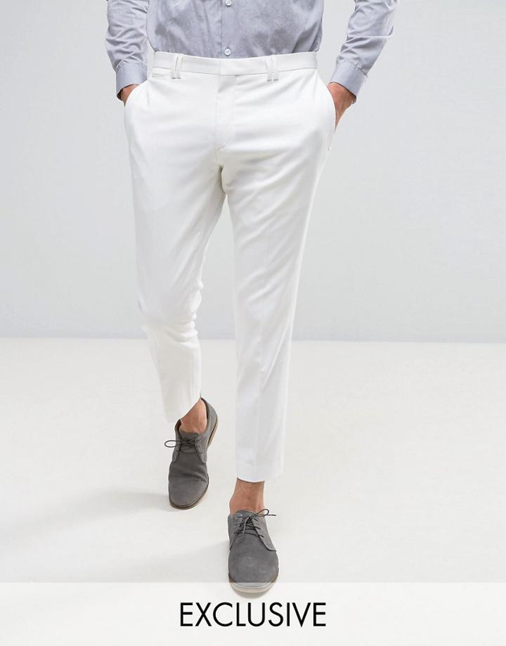Noak Skinny Cropped Pants - Stone