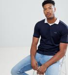 Nicce Team Logo Polo In Navy Exclusive To Asos - Navy