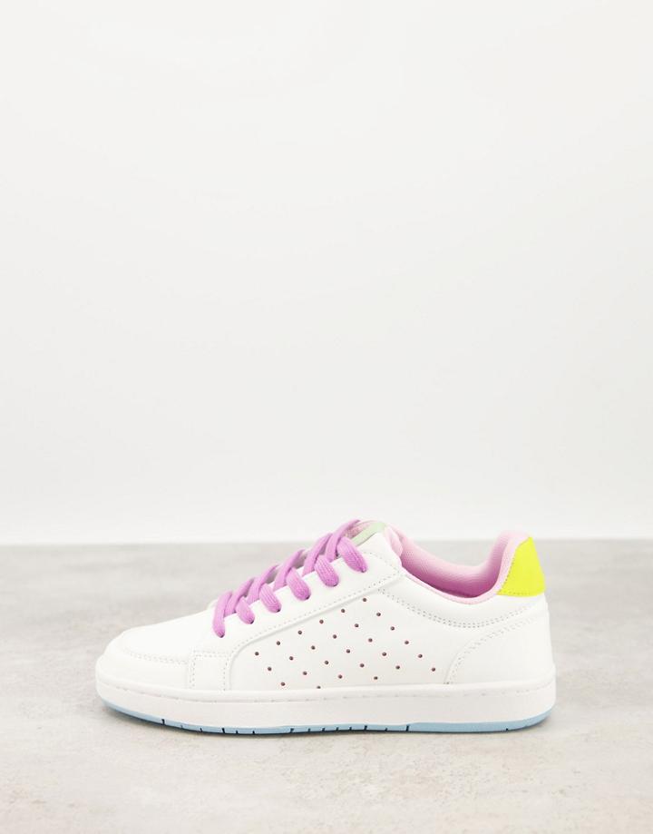 Asos Design Dodie Sneakers In Colorblock-multi