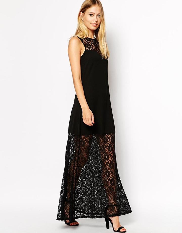 Jarlo Angela Lace Maxi Dress