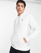 Lacoste Hoodie In White