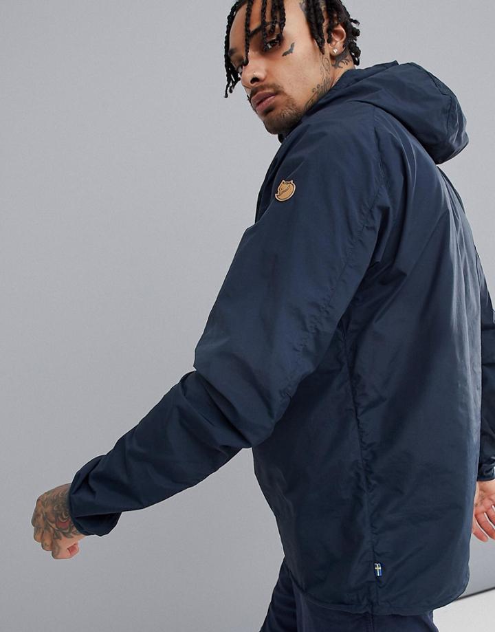 Fjallraven High Coast Wind Anorak In Navy - Navy