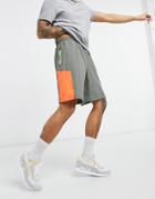 Puma Train First Mile Xtreme Woven Shorts In Gray-grey