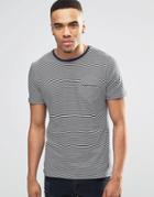 Ringspun Paulino Striped T-shirt - White