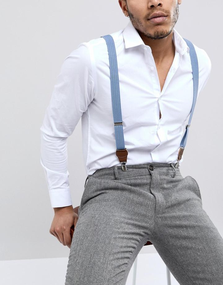 Ben Sherman Suspenders - Blue
