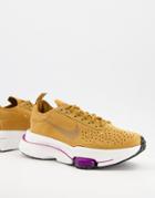 Nike Air Zoom-type Sneakers In Wheat-brown