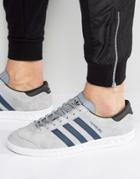 Adidas Originals Hamburg Sneakers In Gray Bb5298 - Gray