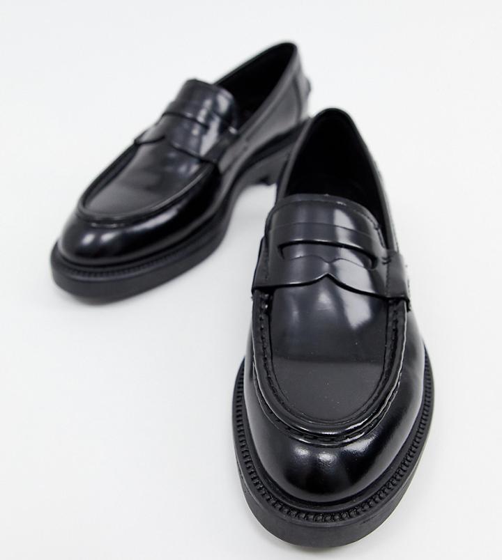 Vagabond Alex Chunky Leather Loafer - Black
