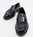 Vagabond Alex Chunky Leather Loafer - Black
