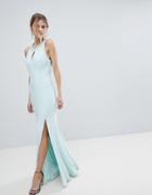 Coast Avril Strappy Back Maxi Prom Dress - White