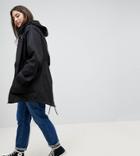 Koko Lightweight Military Jacket - Black