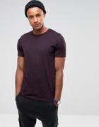 Jack & Jones Originals T-shirt In Flecked Cotton - Red