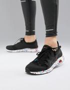 Asics Running Hypergel Sai Knitted Trainers In Black - Black