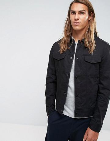 Kiomi Denim Jacket - Black