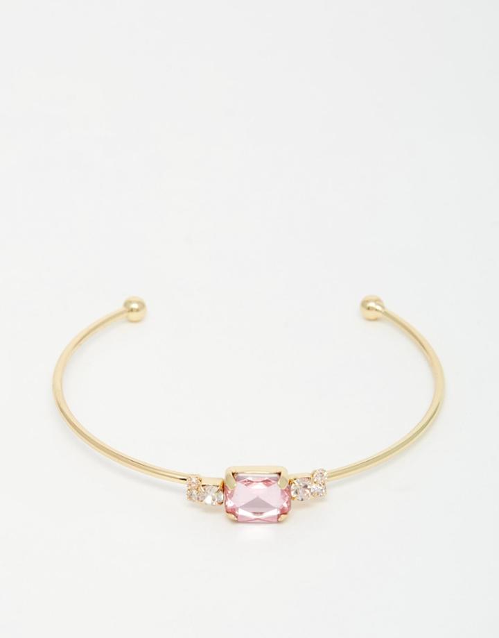 Neve & Eve Jewel Cuff - Mauve