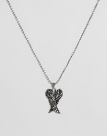 Seven London Wings Necklace In Silver - Silver
