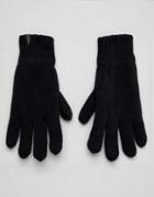 Selected Homme Winter Gloves - Black