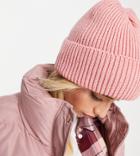 My Accessories London Chunky Beanie In Pink Yarn