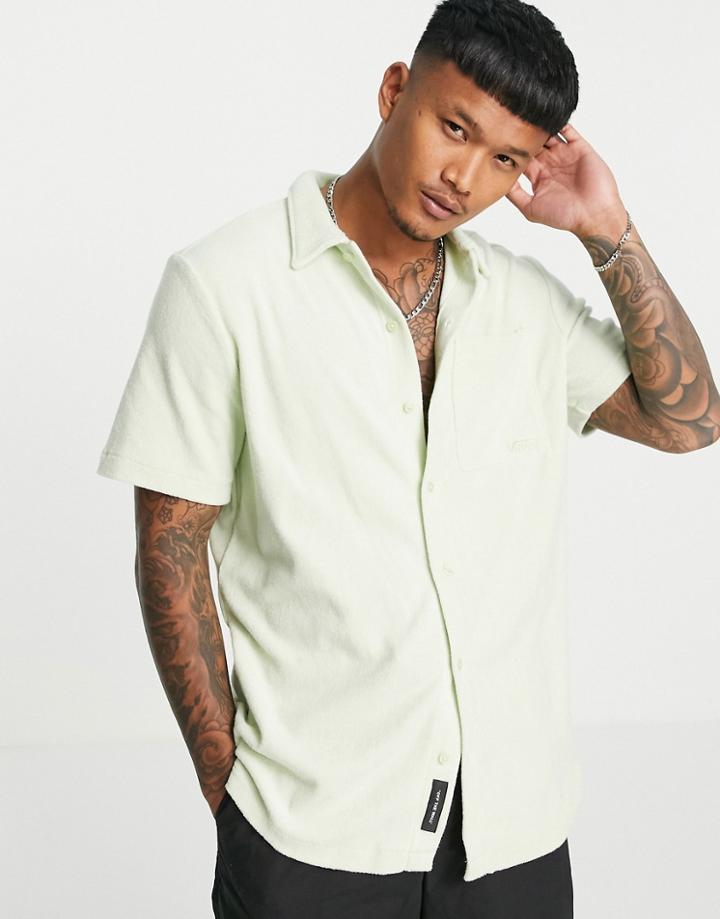 Vans Terry Shirt In Cream-white