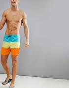 Billabong Originals Tribong Board Shorts 17 Inch In Rainbow Print - Multi
