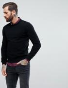 Asos Cashmere Sweater In Black - Black