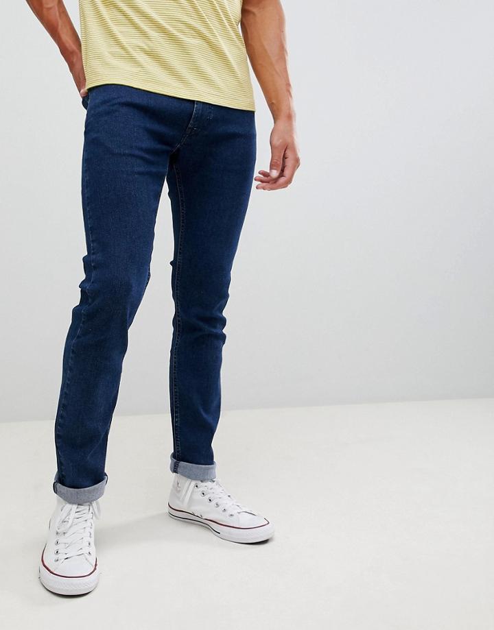 Lee Jeans Luke Slim Tapered Jeans In Dark Stone - Gray