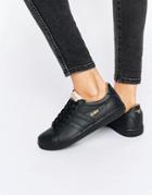Gola Equipe Mono Leather Sneaker - Black