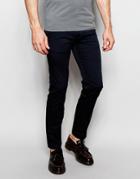 Diesel Chinos Chi-pitt Slim Fit In Navy - Navy
