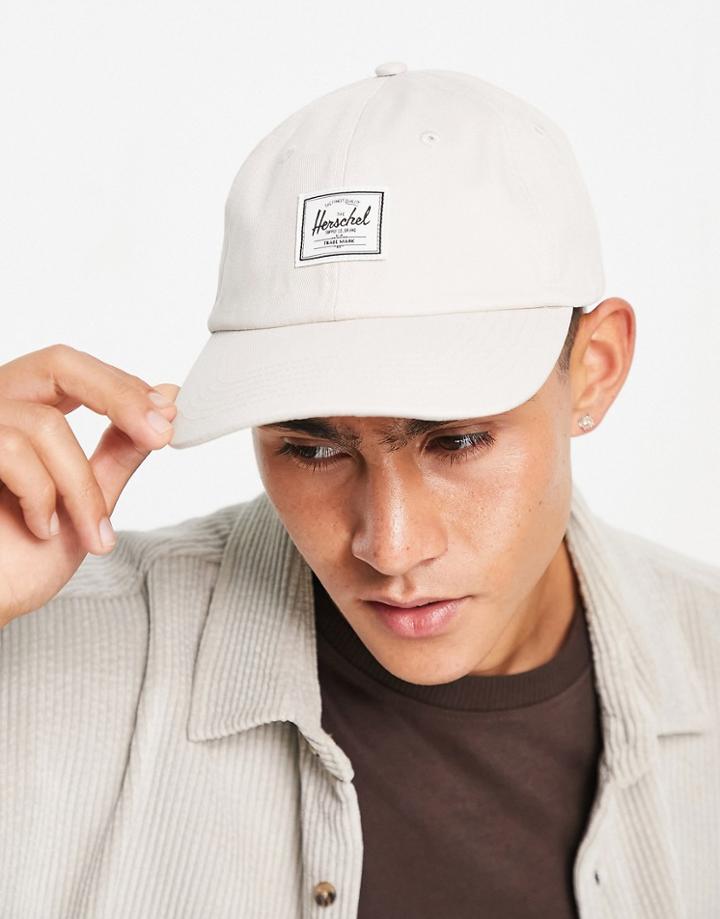 Herschel Supply Co. Sylas Baseball Cap In Off-white