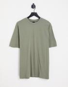 Only & Sons Relaxed T-shirt In Castor Gray