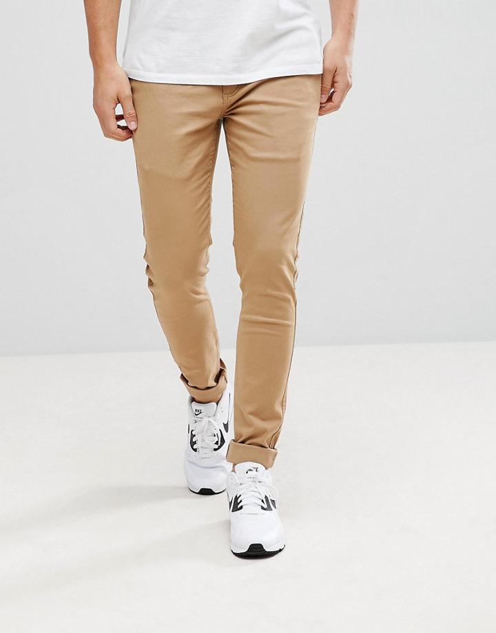 Kronstadt Stretch Chino Super Slim Pants - Green