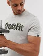 Reebok Crossfit Logo T-shirt In Stone