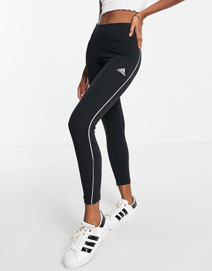 Adidas Training Collegiate Leggings In Black