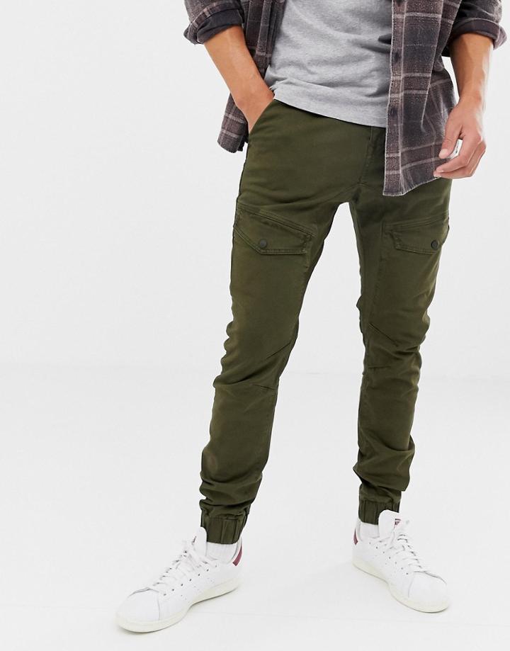 Chasin' Cargo Pants Green - Green