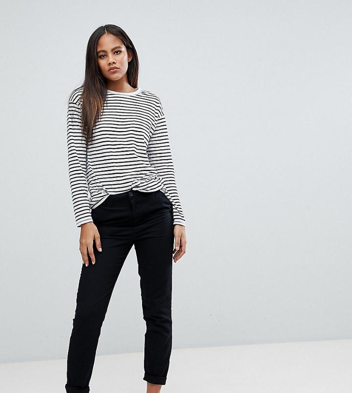 Asos Design Tall Chino Pants - Black
