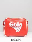 Gola Classic Redford Messenger Bag In Red - Multi